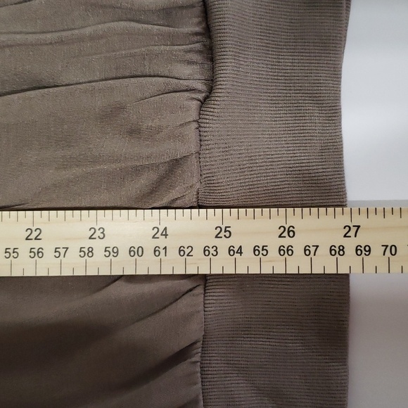 Banana Republic 100% Silk Sleeveless Faux Wrap Blouse Balloon Waist Small - Picture 15 of 15